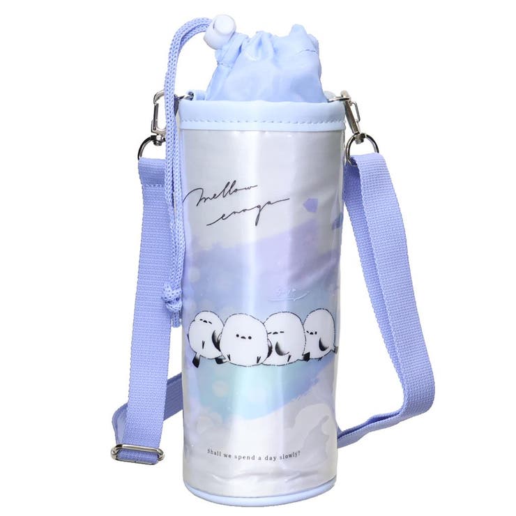 cinemacollection mellow enaga ペットボトルホルダー ショルダー付き保冷保温ボトルケース カミオジャパン アウトドア水筒 かわいい グッズ 食器・キッチン用品