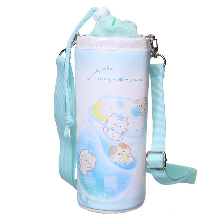 cinemacollection もぐにゃん ペットボトルホルダー ショルダー付き保冷保温ボトルケース カミオジャパン アウトドア水筒 かわいい グッズ 食器・キッチン用品