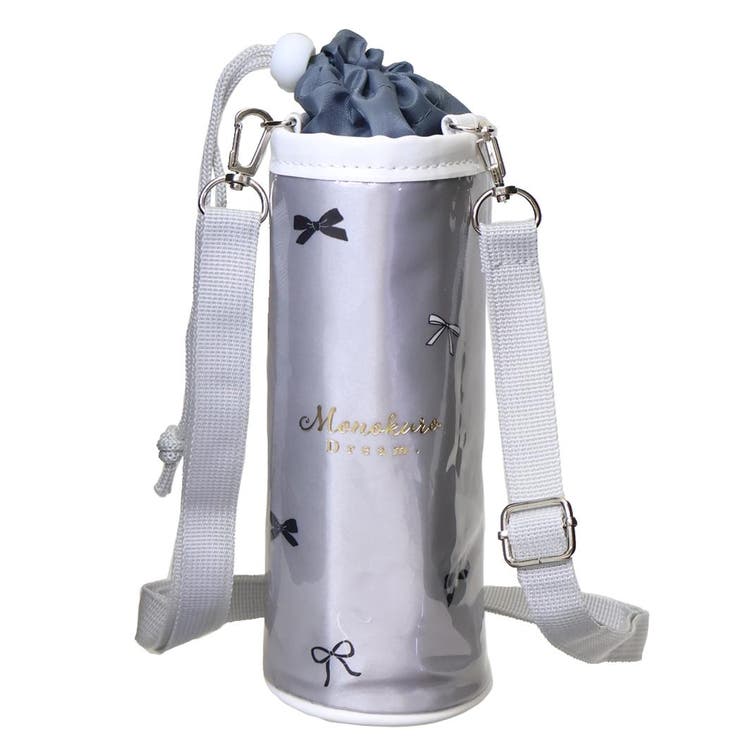 cinemacollection blanoir ペットボトルホルダー ショルダー付き保冷保温ボトルケース リボン カミオジャパン アウトドア水筒 かわいい グッズ 食器・キッチン用品