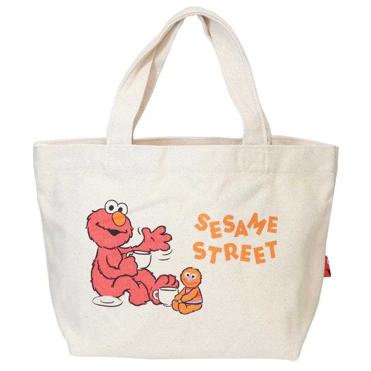 cinemacollection セサミストリート ランチバッグ 帆布ミニトート エルモ お弁当かばん キャラクター グッズ 食器・キッチン用品