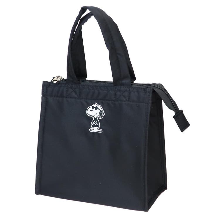 cinemacollection スヌーピー ランチバッグ 保冷ランチトートバックM 正面 ピーナッツ マリモクラフト お弁当かばん キャラクター グッズ 食器・キッチン用品