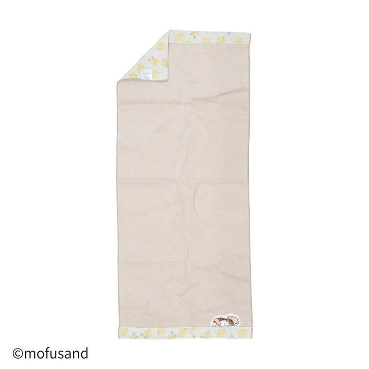 cinemacollection mofusand モフサンド ロングタオル ガーゼパイルフルフィーコットンフェイスタオル バラ タオル美術館 プレゼント かわいい キャラクター グッズ バス・トイレ・掃除洗濯