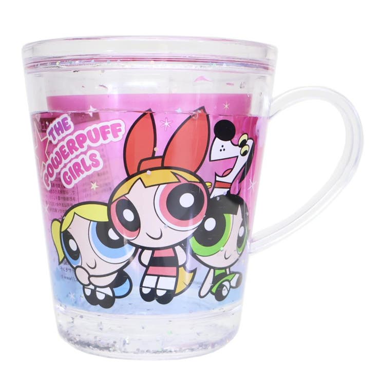 cinemacollection パワーパフガールズ プラカップ ウォーターカップ グラデーション なかよし ティーズファクトリー プラコップ プラスチック 食器 キャラクター グッズ 食器・キッチン用品