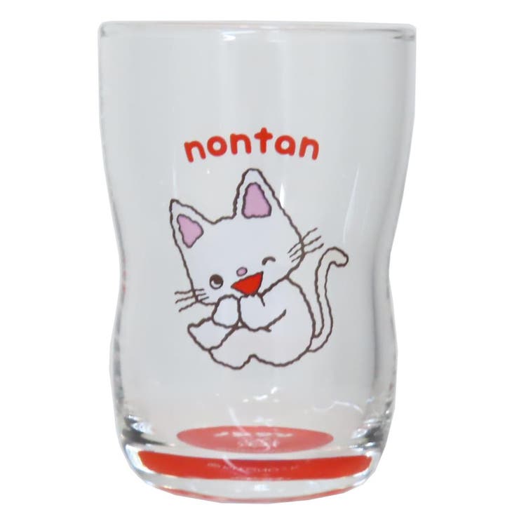 【10％OFFクーポン！3/26(木)1:59まで】cinemacollection ノンタン ガラスコップ なかよしグラス 金正陶器 日本製 食器 絵本キャラクター グッズ 食器・キッチン用品