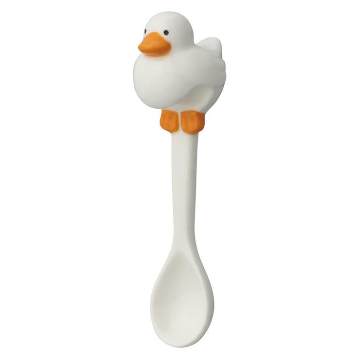 【10％OFFクーポン！本日実施中】cinemacollection ぽちゃひる スプーン あひるスプーン アニマル デコレ ギフト かわいい 食器 ティースプーン グッズ 食器・キッチン用品