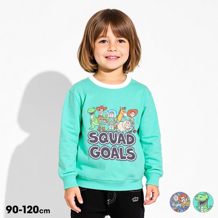 【10％OFFクーポン！2/10(火)1:59まで】BABYDOLL ディズニー トイ・ストーリー キャラクター集合トレーナー 1273K トップス