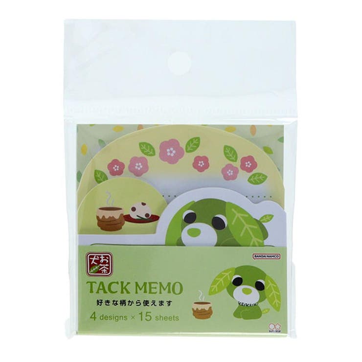 cinemacollection お茶犬 付せん ダイカットブロック付箋 リョク サンスター文具 新学期準備文具 キャラクター グッズ 文房具