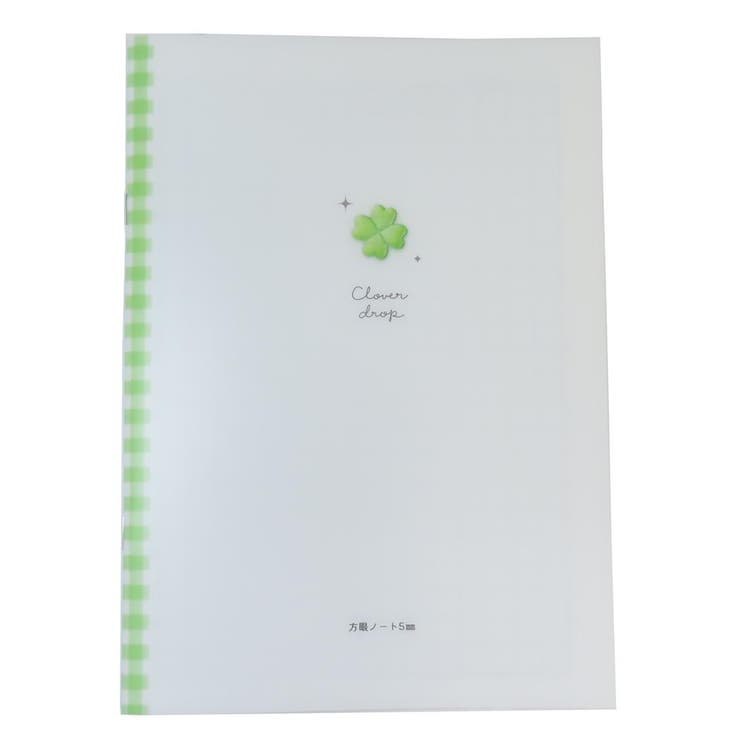 cinemacollection 方眼ノート クリア方眼ノート 5mm クローバー クーリア 新学期準備文具 かわいい グッズ 文房具