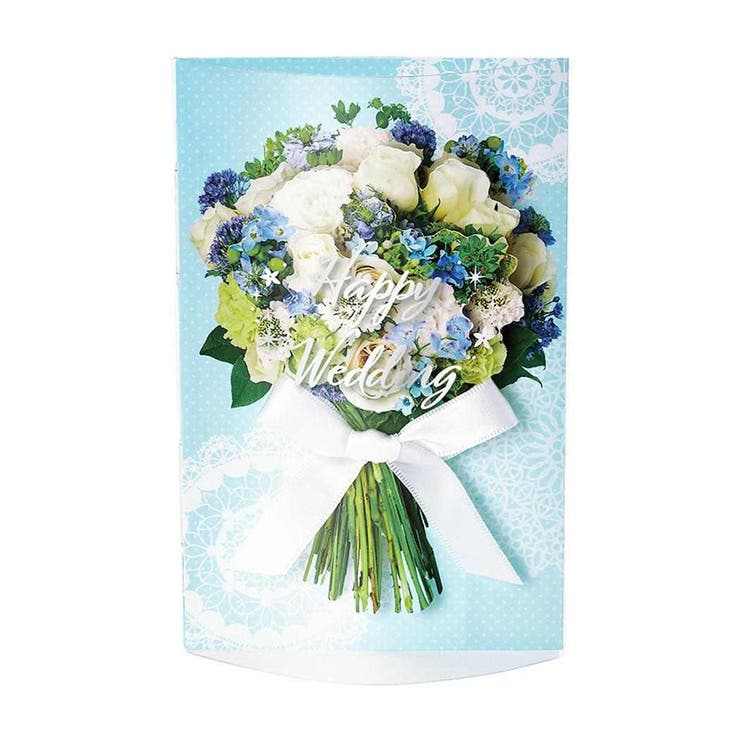 【10％OFFクーポン！5/16(土)1:59まで】cinemacollection グリーティングカード ウェディングWD300-5 結婚祝い ウェディングブーケ サンリオ メッセージカード お祝い グッズ 文房具