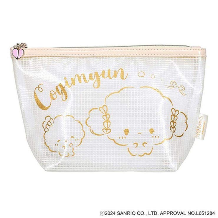 cinemacollection こぎみゅん トラベルポーチ ターポリンポーチ マチ付き L サンリオ ゾーウィー プレゼント キャラクター グッズ ファッション雑貨