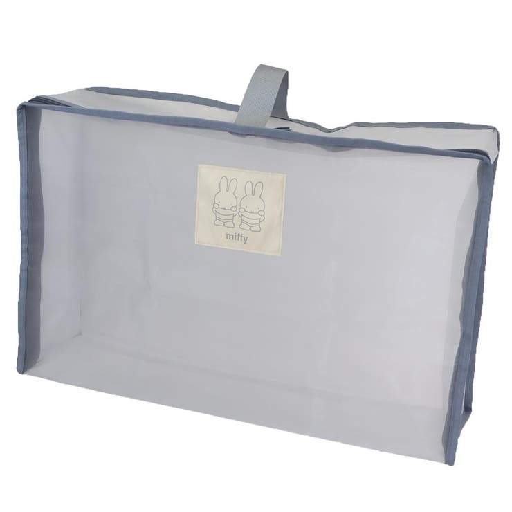 【10％OFFクーポン！本日実施中】cinemacollection ミッフィー 収納用品 メッシュオーガナイザー Lサイズ グレー ディックブルーナ ティーズファクトリー 衣類収納 ブランケット収納 絵本キャラクター グッズ ファッション雑貨
