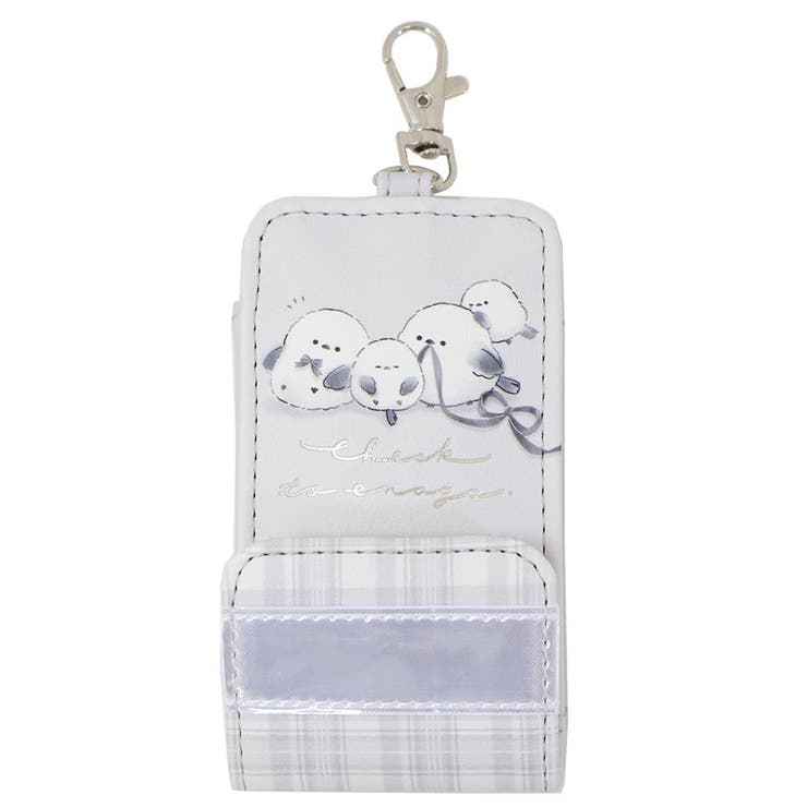 【10％OFFクーポン！3/26(木)1:59まで】cinemacollection【KIDS】 リール付きキーケース ランドセルキーカバー チェックとえなが クーリア キッズキーケース 新学期準備雑貨 女の子 グッズ 小物