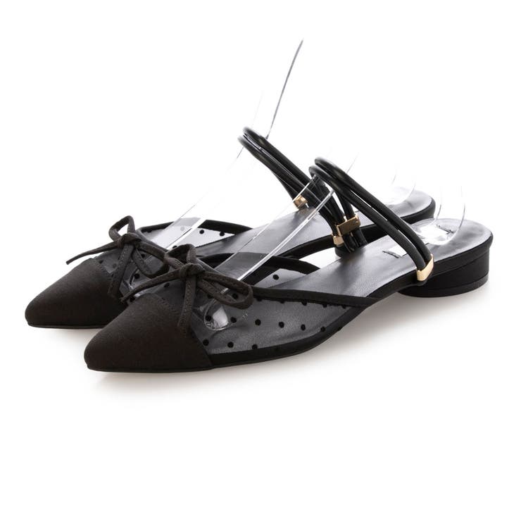 EVOL 【軽量・柔らかい】2wayチュールバレエミュール シューズ・靴