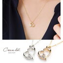 【8/11まで5%OFFクーポン】CREAM-DOT ネックレス ワントップ ハート モチーフ ジルコニア ゴールド シルバー レディース ゴールド プチ シン...