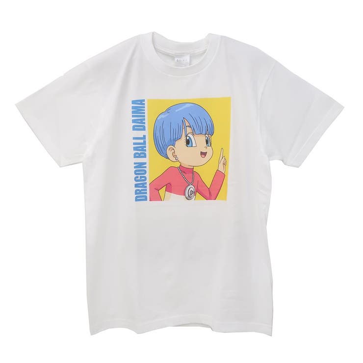 【ポイント2倍＆クーポン！3/11(水) 1:59まで】cinemacollection ドラゴンボールDAIMA Tシャツ T-SHIRTS ブルマ ミニ 私服 スモールプラネット 半袖 アニメキャラクター グッズ トップス