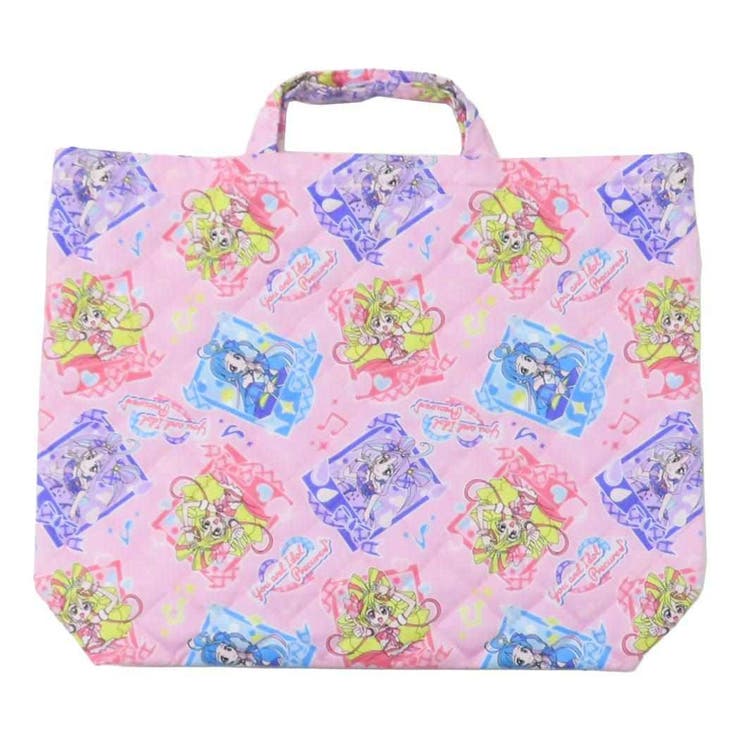 cinemacollection キミとアイドルプリキュア レッスンバッグ キルトレッスンバッグ大 プリキュア マルヨシ 新学期準備雑貨 アニメキャラクター グッズ バッグ・鞄
