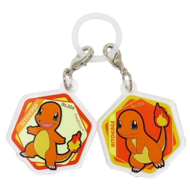 【10％OFFクーポン！2/10(火)1:59まで】cinemacollection ポケットモンスター レイングッズ アクリルマーカーチャームセット vol.2 ヒトカゲ ポケモン アイアップ めじるしチャーム キャラクター グッズ 小物