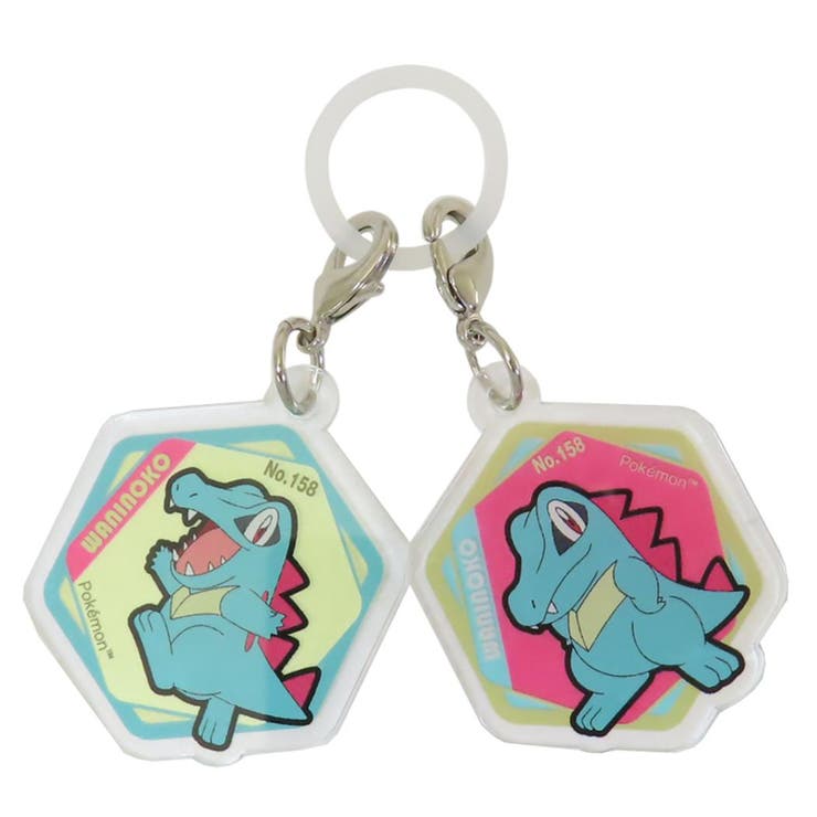 【10％OFFクーポン！2/10(火)1:59まで】cinemacollection ポケットモンスター レイングッズ アクリルマーカーチャームセット vol.2 ワニノコ ポケモン アイアップ めじるしチャーム キャラクター グッズ 小物