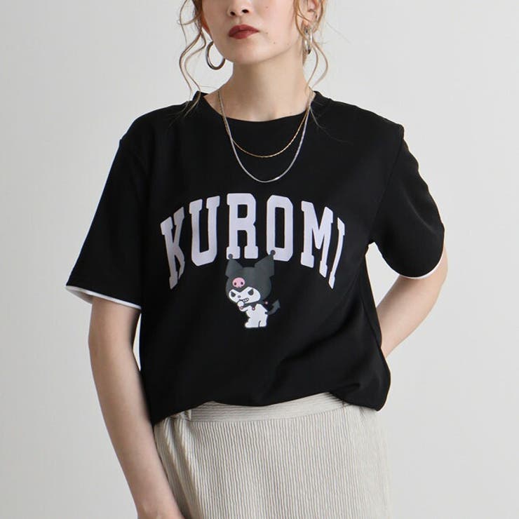 【10％OFFクーポン！2/10(火)1:59まで】クロミ Tシャツ 速乾 ドライ 半袖 サンリオ キャラクターズ 夏 メンズ レディース