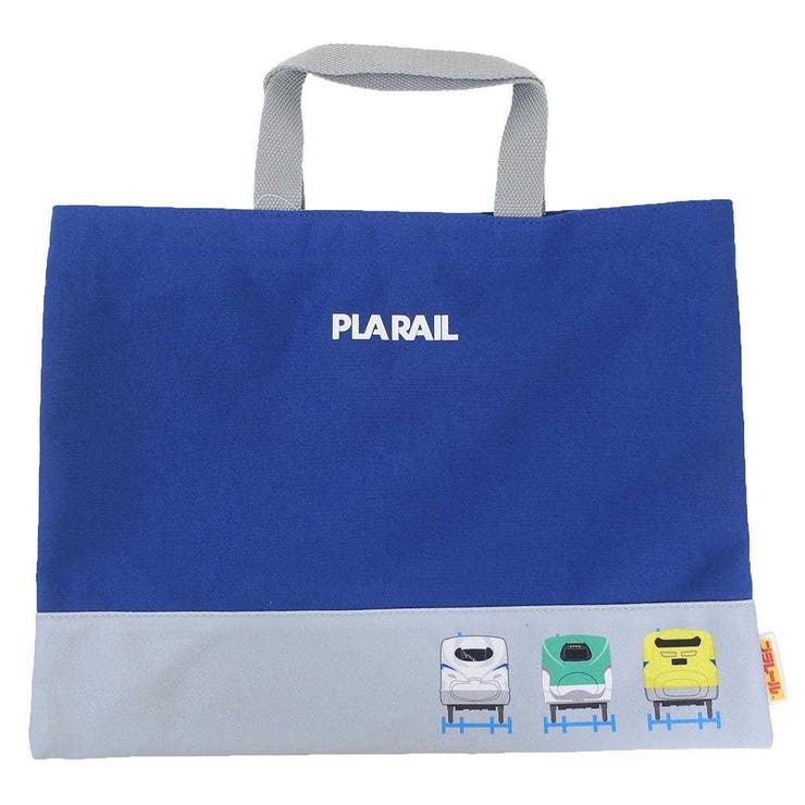 cinemacollection プラレール お稽古かばん レッスンバッグ ブルー 新入学 鉄道 マルヨシ 新学期準備雑貨 キャラクター グッズ バッグ・鞄