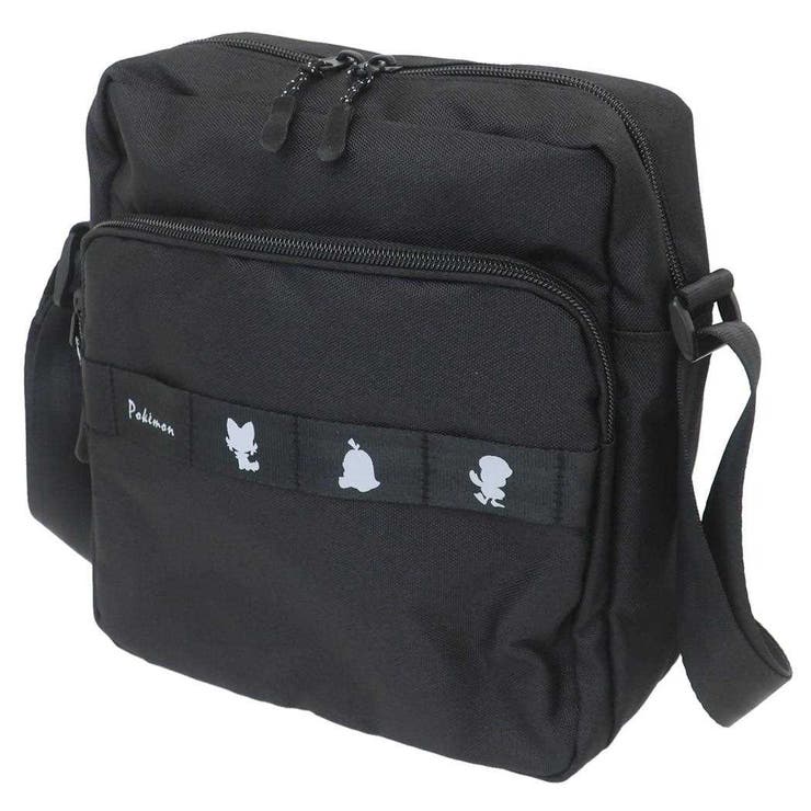 【10％OFFクーポン！2/10(火)1:59まで】cinemacollection ポケットモンスター 斜め掛けかばん ショルダーバッグ クロ ポケモン集合 ポケモン マルヨシ 横型ショルダー キャラクター グッズ バッグ・鞄