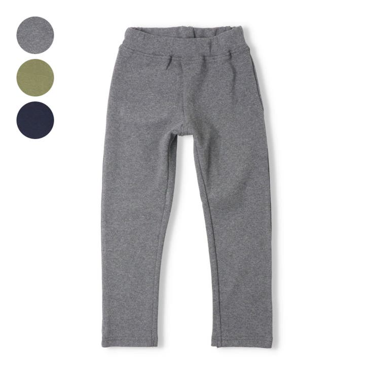Long-Trousers, Trousers - こどもの森e-shop ミラノリブ無地ロングパンツ パンツ・ズボン