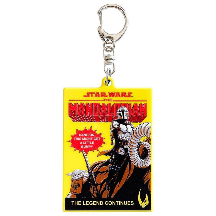 【10％OFFクーポン！2/10(火)1:59まで】cinemacollection スターウォーズ マンダロリアン キーリング ダブルカラーアクリルキーホルダー B STAR WARS インロック コレクション雑貨 映画キャラクター グッズ 小物