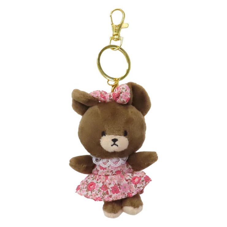 cinemacollection くまのがっこう ミニぬいぐるみ チャームマスコット PK フラワー ナカジマ プレゼント 絵本キャラクター グッズ 小物