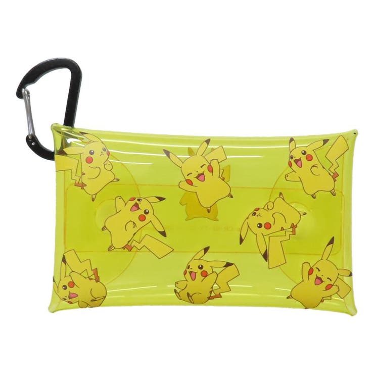 【10％OFFクーポン！2/10(火)1:59まで】cinemacollection ポケットモンスター ミニポーチ クリアマルチケースS チラシ ピカチュウ ポケモン マリモクラフト 小物入れ キャラクター グッズ バッグ・鞄