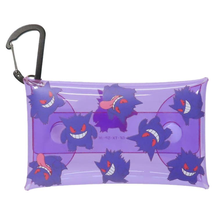 【10％OFFクーポン！2/10(火)1:59まで】cinemacollection ポケットモンスター ミニポーチ クリアマルチケースS チラシ ゲンガー ポケモン マリモクラフト 小物入れ キャラクター グッズ バッグ・鞄