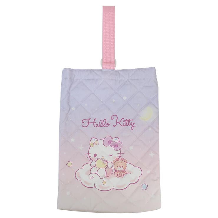 【10％OFFクーポン！2/23(月)1:59まで】cinemacollection ハローキティ シューズバッグ キルトシューズケース ピンク 新入学 サンリオ マルヨシ 体育館靴入れ キャラクター グッズ バッグ・鞄