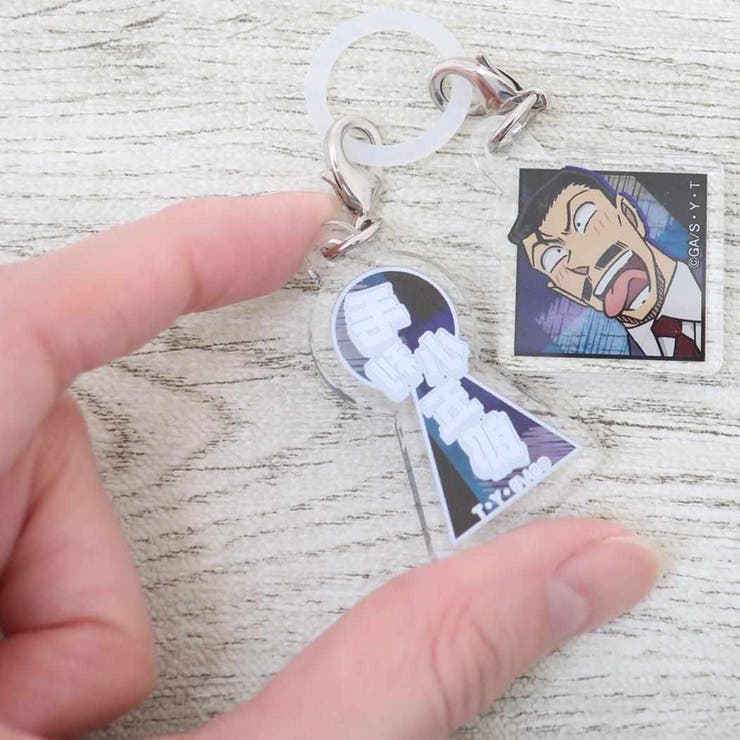 cinemacollection 名探偵コナン レイングッズ アクリルマーカーチャームセット 2個セット 毛利小五郎 少年サンデー アイアップ 目印 傘マーカー ボトルマーカー アニメキャラクター グッズ 小物