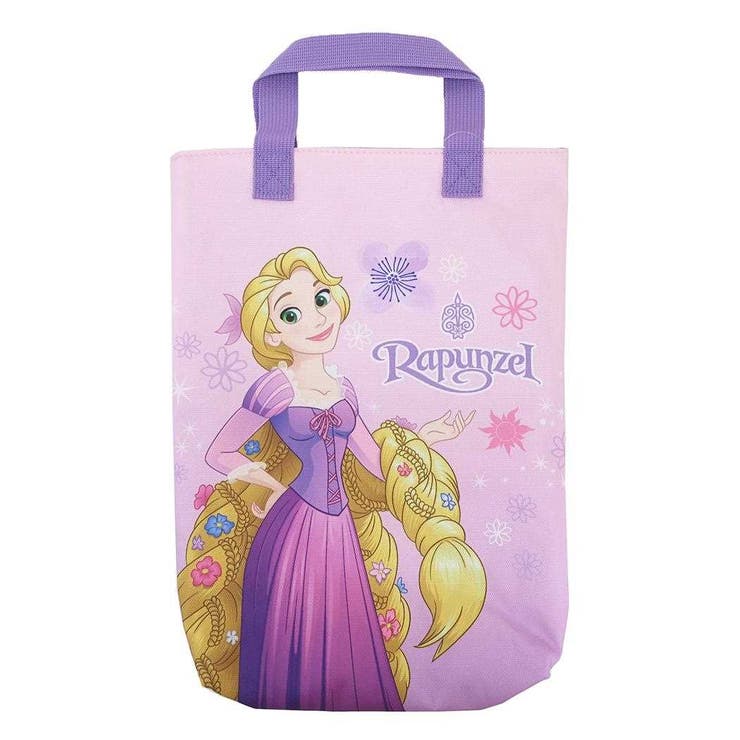 【10％OFFクーポン！2/23(月)1:59まで】cinemacollection 塔の上のラプンツェル シューズバッグ 体育館靴かばん パープル ポリエステルシリーズ 新入学 ディズニープリンセス アートウエルド 運動靴入れ キャラクター グッズ バ