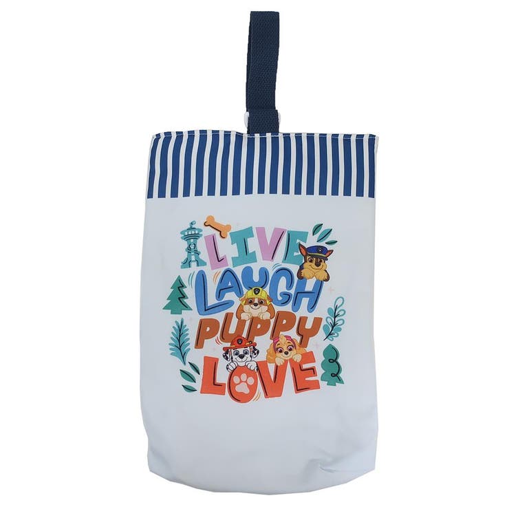 【10％OFFクーポン！2/23(月)1:59まで】cinemacollection パウパトロール キルト シューズバッグ 体育館靴かばん ライトブルー リバーシブル 新入学 アートウエルド 運動靴入れ アニメキャラクター グッズ バッグ・鞄