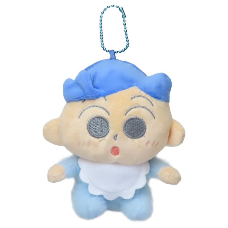 【10％OFFクーポン！2/10(火)1:59まで】cinemacollection クレヨンしんちゃん マスコット ベイビーぬいぐるみマスコット 風間くん ティーズファクトリー ミニぬいぐるみ ボールチェーン アニメキャラクター グッズ 小物