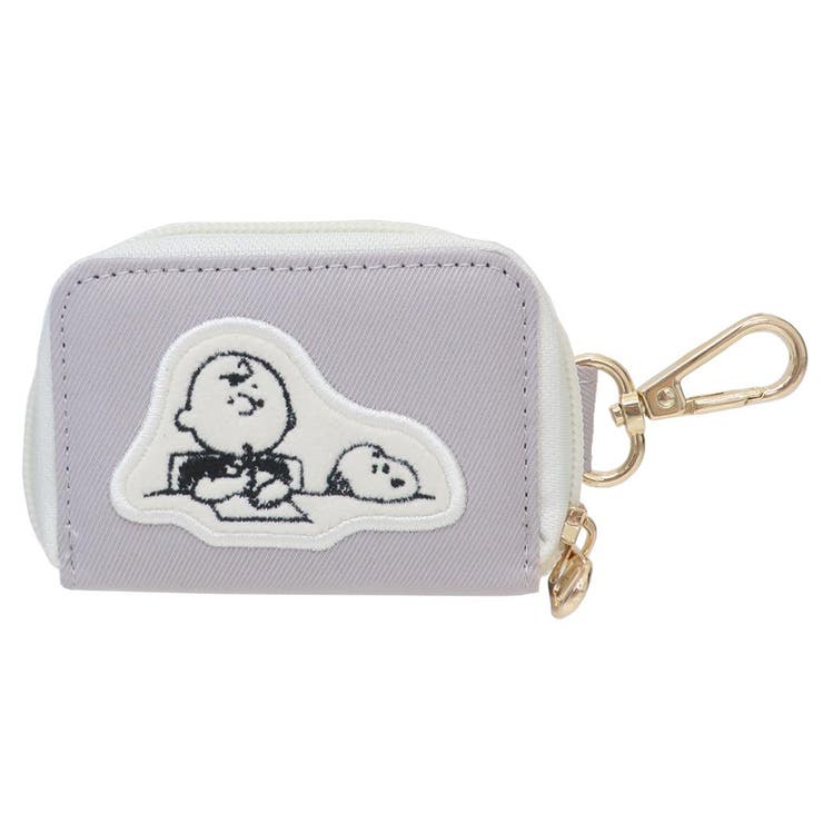 【10％OFFクーポン！配布中！】cinemacollection スヌーピー キーケース スマートキーケース GY ピーナッツ マリモクラフト キーポーチ 車 カー用品 キャラクター グッズ 小物