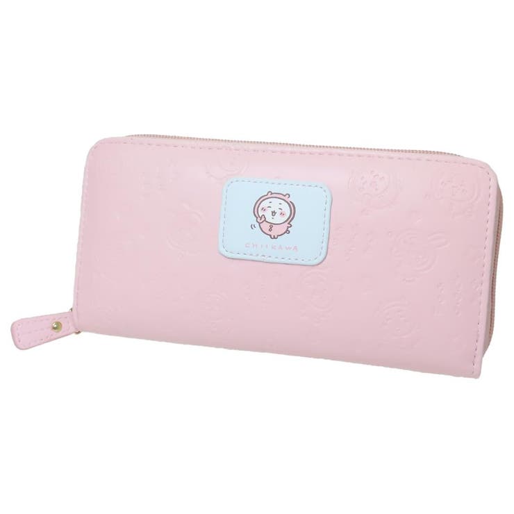 【10％OFFクーポン！3/26(木)1:59まで】cinemacollection ちいかわ レディース財布 ラウンド長財布 ピンク アルディ プレゼント キャラクター グッズ 財布