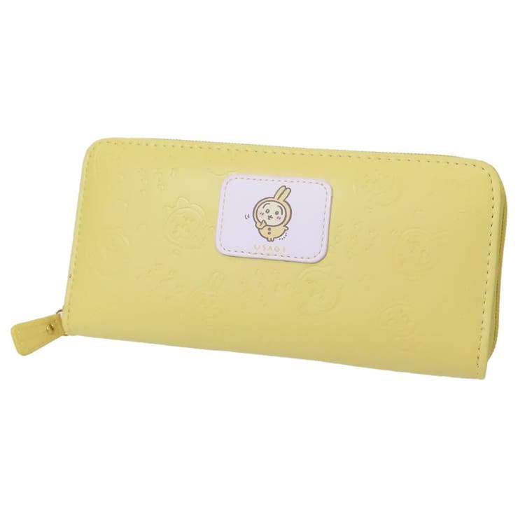 【10％OFFクーポン！3/26(木)1:59まで】cinemacollection ちいかわ レディース財布 ラウンド長財布 うさぎ イエロー アルディ プレゼント キャラクター グッズ 財布