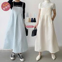 【5/15限定 15%OFFクーポン】Miniministore ジャガードウェーブキャミワンピース 韓国 ワンピース・ドレス