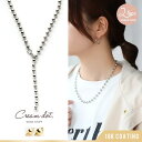 【8/11まで5%OFFクーポン】CREAM-DOT ネックレス金属アレルギー ニッケルフリー 18kコーティング ロングネックレス チョーカー レディース ボ...