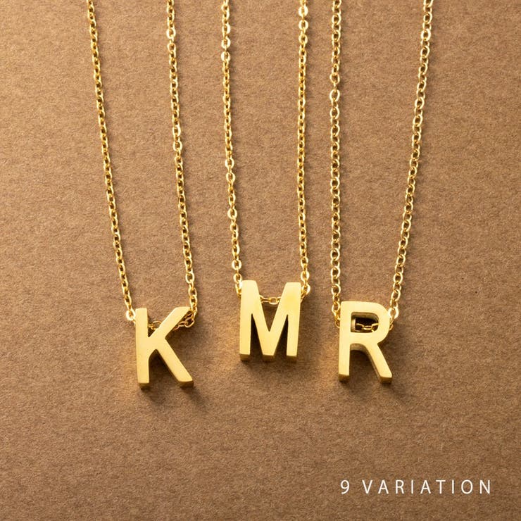 【10％OFFクーポン！11/27(木)1:59まで】CREAM-DOT ステンレス製 ネックレス 金属アレルギー つけっぱなし レディース ショート チェーン イニシャル アルファベット 大人 上品 エレガント きれいめ 華奢 シンプル フェミニン ゴ