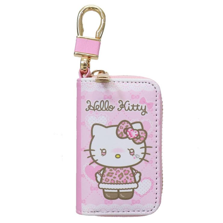 【10％OFFクーポン！配布中！】cinemacollection ハローキティ キーケース スマートキーケース ギャル3 WH サンリオ 畑山商事 車 カー用品 鍵入れ キャラクター グッズ 小物