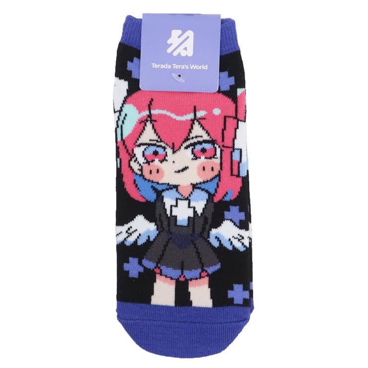 【10％OFFクーポン！2/23(月)1:59まで】cinemacollection 寺田てら 女性用靴下 キャラソックス てん死ちゃん ティーズファクトリー くつ下 レディース かわいい グッズ インナー・下着
