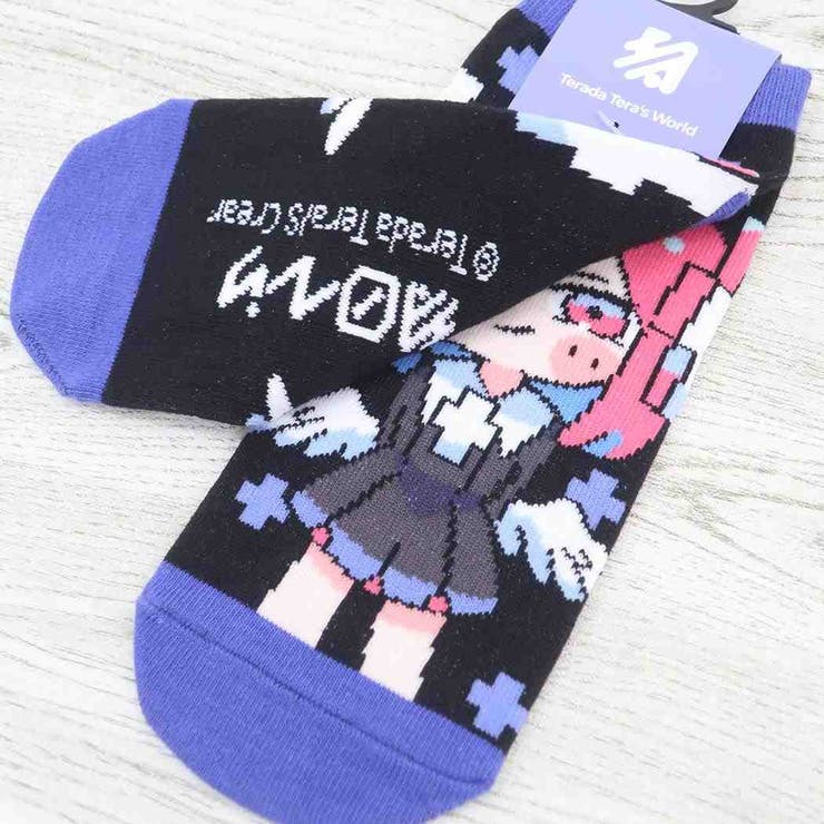 【10％OFFクーポン！2/23(月)1:59まで】cinemacollection 寺田てら 女性用靴下 キャラソックス てん死ちゃん ティーズファクトリー くつ下 レディース かわいい グッズ インナー・下着