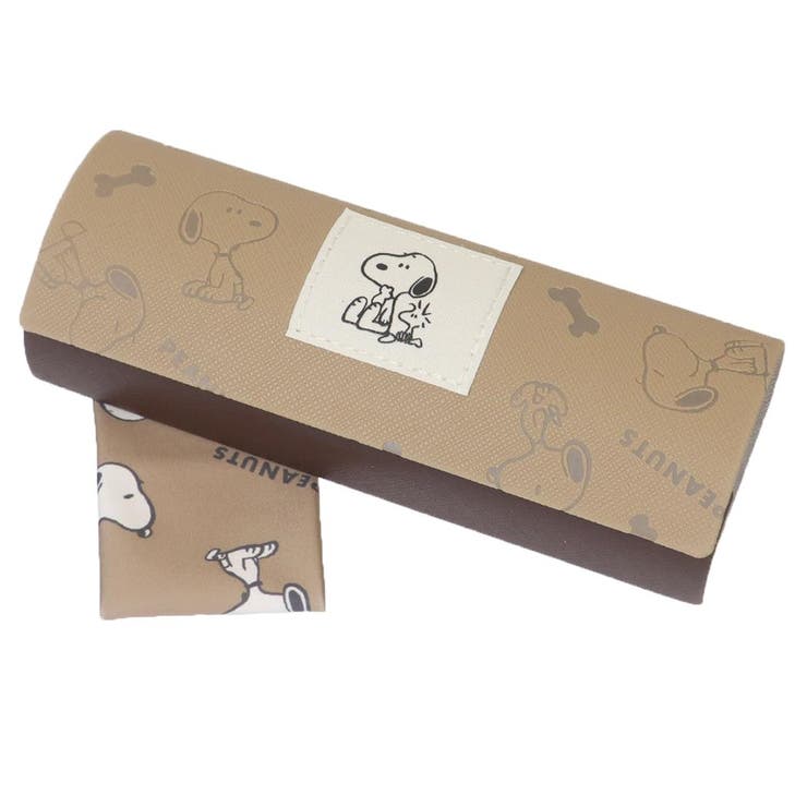 cinemacollection スヌーピー 眼鏡ケース クロス付きメガネケース のんびり スヌーピー ピーナッツ カミオジャパン ハードタイプ プレゼント キャラクター グッズ 小物