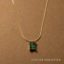 CREAM-DOT ステンレス製 ネックレス 金属アレルギー 316L つけっぱなし サージカルステンレス レディース ショート チェーン キュービックジルコニ...