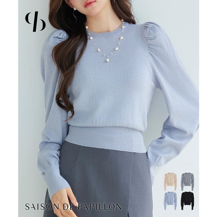 SAISON DE PAPILLON ���㥶�����꡼�֥˥åȥץ륪���С� �ȥåץ�