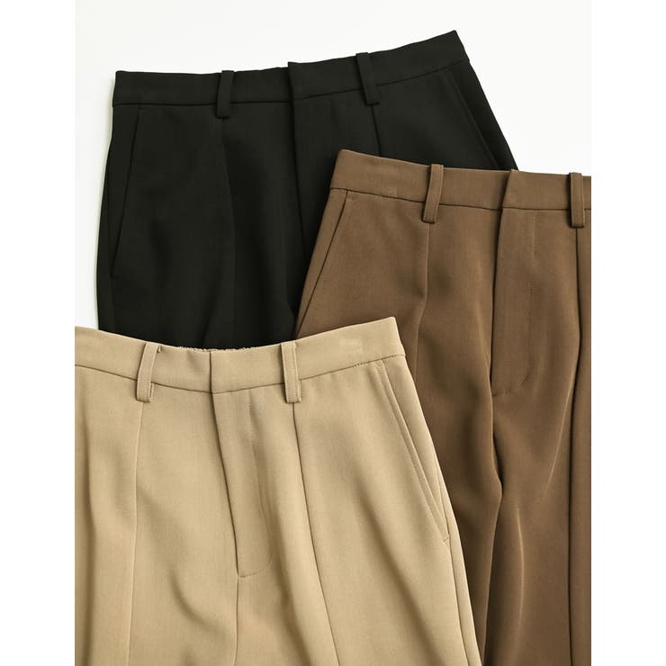 Re:EDIT [2026S/S COLLECTION][低身長/高身長サイズ有]ツイルキックフレアパンツ パンツ・ズボン shoplistselect-10469252 SHOPLIST サンプル画像2