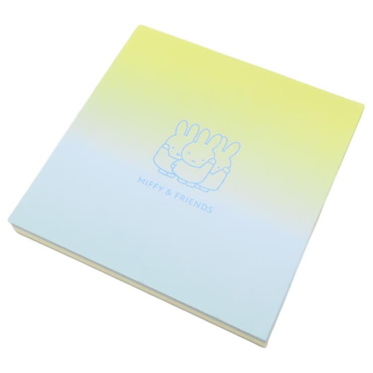 【10％OFFクーポン！5/7(木)9:59まで】cinemacollection ミッフィー メモ帳 ツインメモパッド miffy＆friends ディックブルーナ Green Flash 新学期準備文具 事務用品 絵本キャラクター グッズ その他c