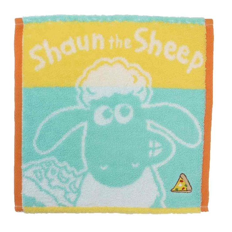 cinemacollection ひつじのショーン ミニタオル ジャガードタオル ピザタイム 林タオル 汗拭きタオル キャラクター グッズ 小物